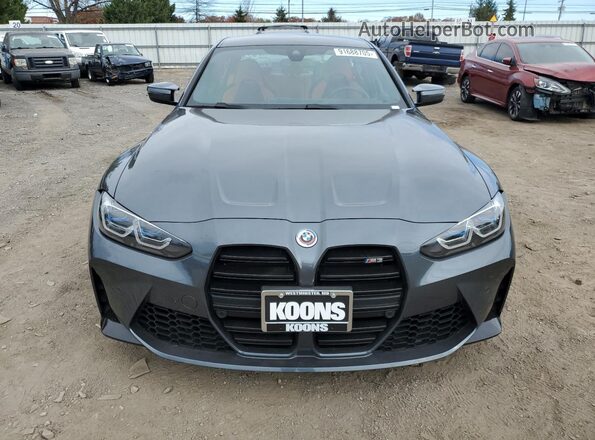 WBS53AY04PFN87326 2023 BMW M3 Gray Вид спереду