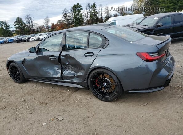 WBS53AY04PFN87326 2023 BMW M3 Gray Задня ліва чверть