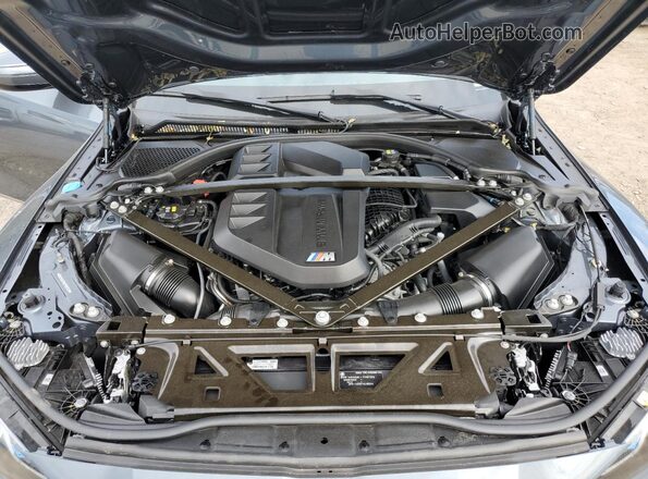 WBS53AY04PFN87326 2023 BMW M3 Gray Вид задньої частини салону