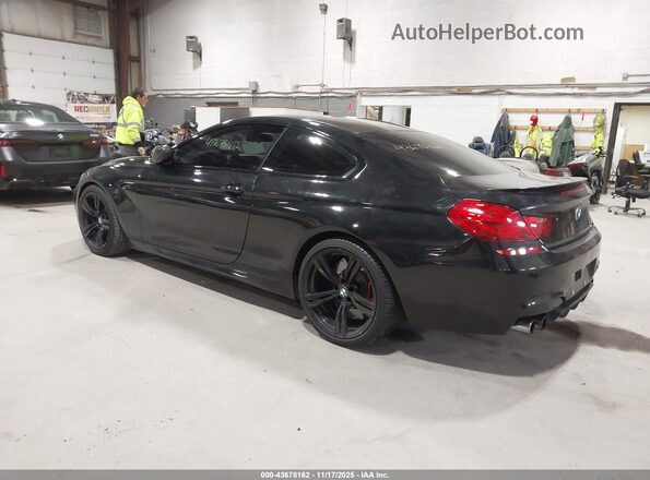 WBS6J9C52GD934420 2016 BMW M6 Black Задня ліва чверть