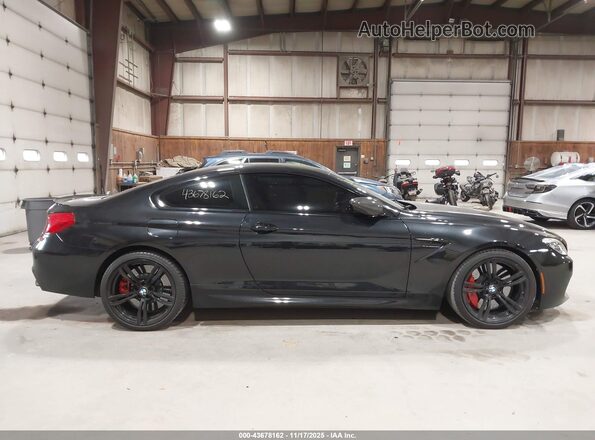 WBS6J9C52GD934420 2016 BMW M6 Black Вид задньої частини салону