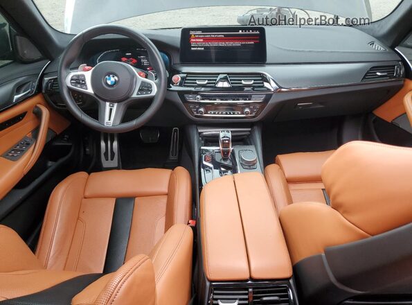 WBS83CH00PCL23031 2023 BMW M5 Black Widok deski rozdzielczej