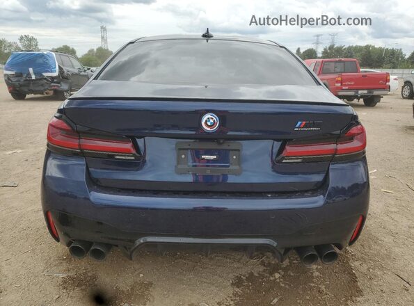 WBS83CH05PCM92901 2023 BMW M5 Синий Вид сзади