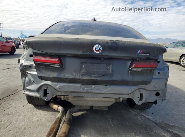 WBS83CH06PCN64303 2023 BMW M5 Black Widok z tyłu