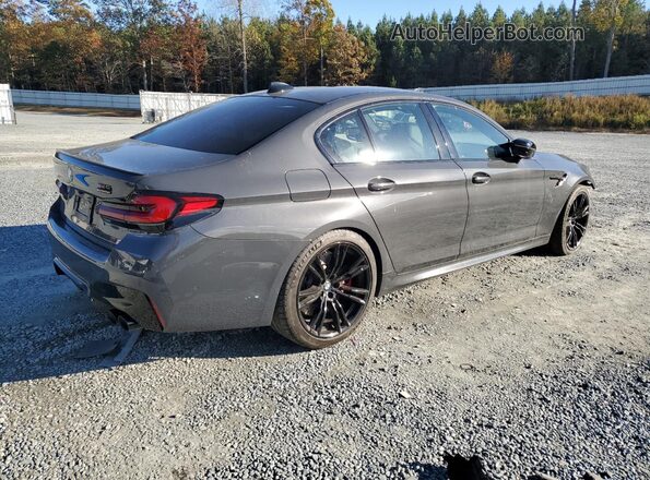 WBS83CH08MCG82044 2021 BMW M5 Blue Tył prawy