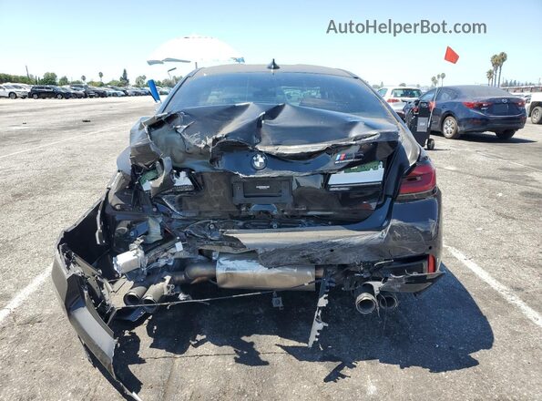 WBS83CH0XPCL21531 2023 BMW M5 Black Widok z tyłu