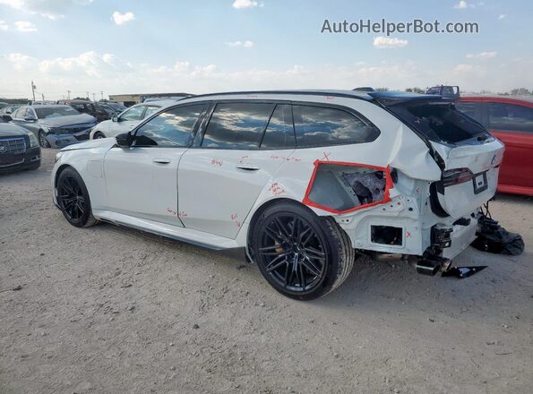 WBS83GV08SCV84024 2025 BMW M5 White Задня ліва чверть