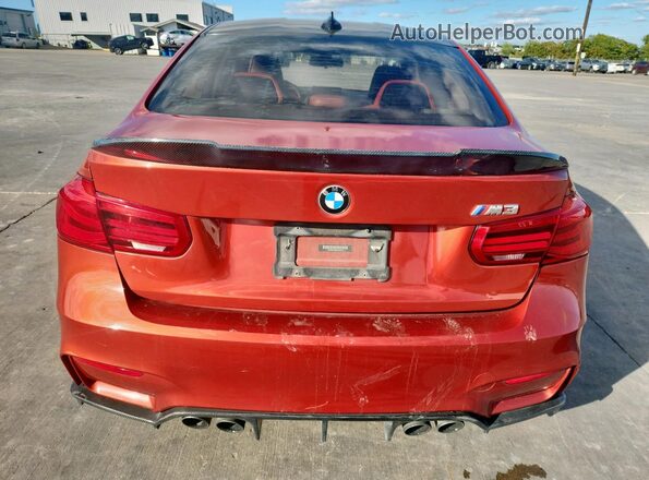 WBS8M9C50G5D30510 2016 BMW M3 Orange 