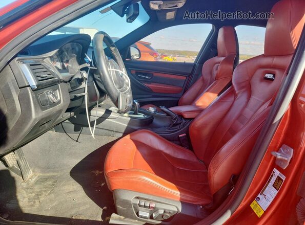 WBS8M9C50G5D30510 2016 BMW M3 Orange 