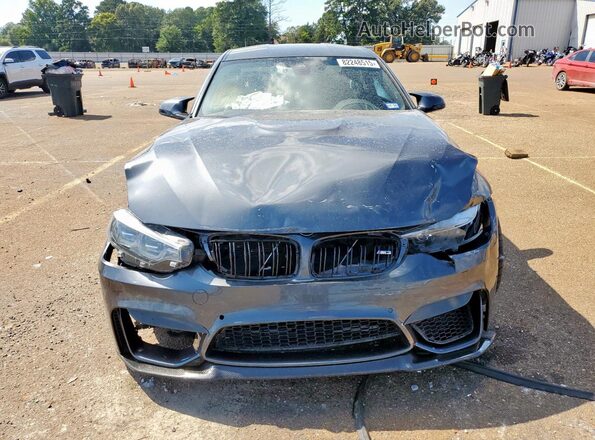 WBS8M9C50J5J79575 2018 BMW M3 Gray 