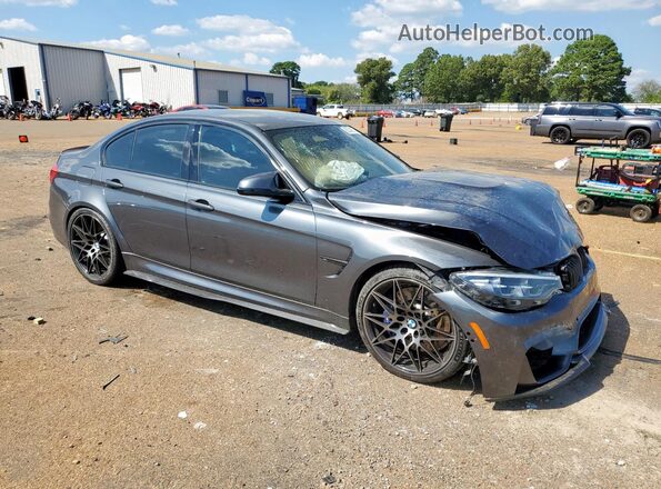 WBS8M9C50J5J79575 2018 BMW M3 Gray 