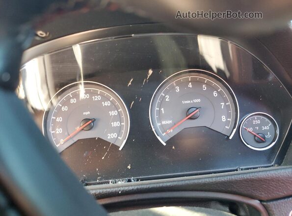 WBS8M9C54J5L00799 2018 BMW M3 Black Instrument cluster view