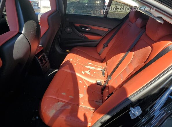WBS8M9C54J5L00799 2018 BMW M3 Black Rear seats view