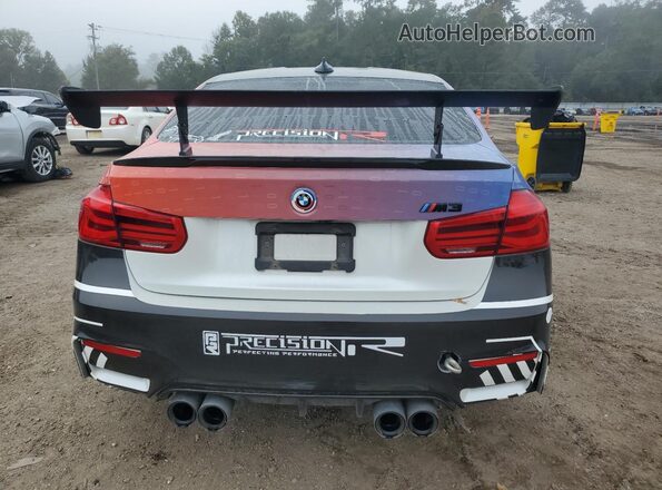 WBS8M9C55J5K98528 2018 BMW M3 Two Tone 