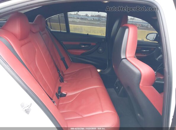 WBS8M9C5XG5E68359 2016 BMW M3 White Вид наклейки з VIN-кодом