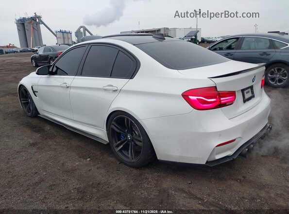 WBS8M9C5XG5E68359 2016 BMW M3 White Задня ліва чверть