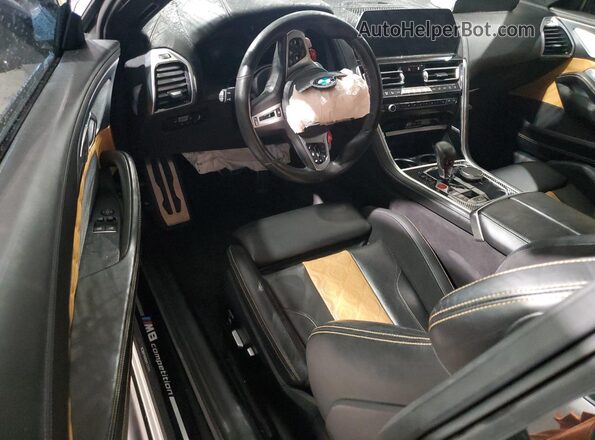 WBSAE0C03LCD77034 2020 BMW M8 Black Widok deski rozdzielczej