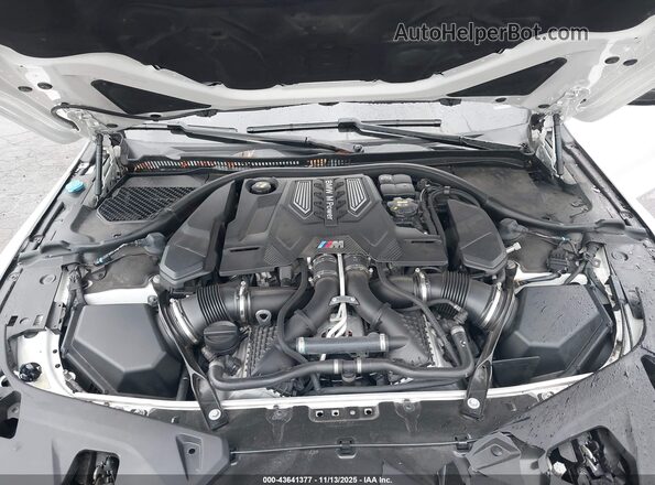 WBSAE0C08LCD64716 2020 BMW M8 Белый Вид сзади