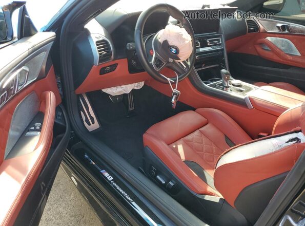 WBSAE0C09SCS48579 2025 BMW M8 Black Dashboard view