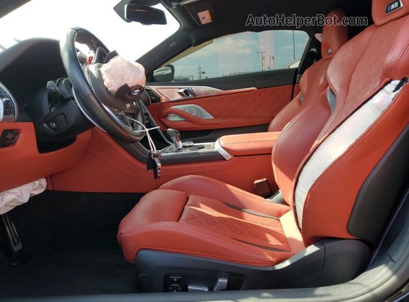 WBSAE0C09SCS48579 2025 BMW M8 Black Front interior view