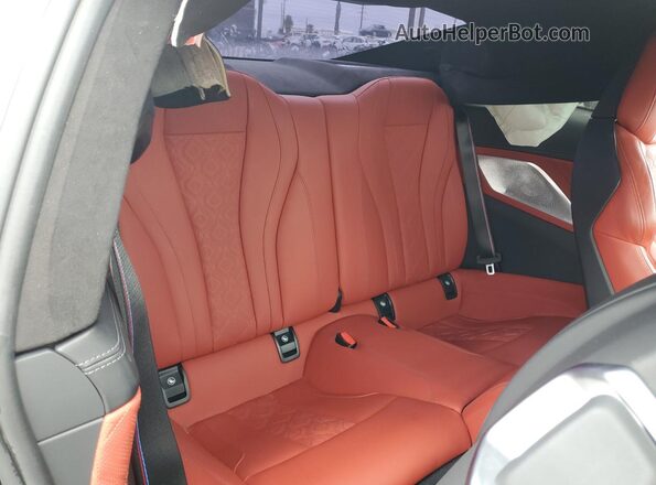 WBSAE0C09SCS48579 2025 BMW M8 Black Rear seats view