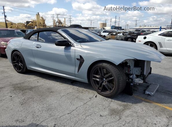 WBSDZ0C06SCS32454 2025 BMW M8 Gray Przód prawy