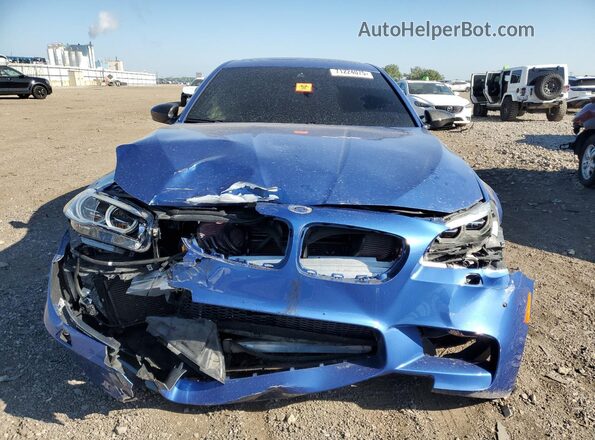 WBSFV9C50GD595449 2016 BMW M5 Blue Front view