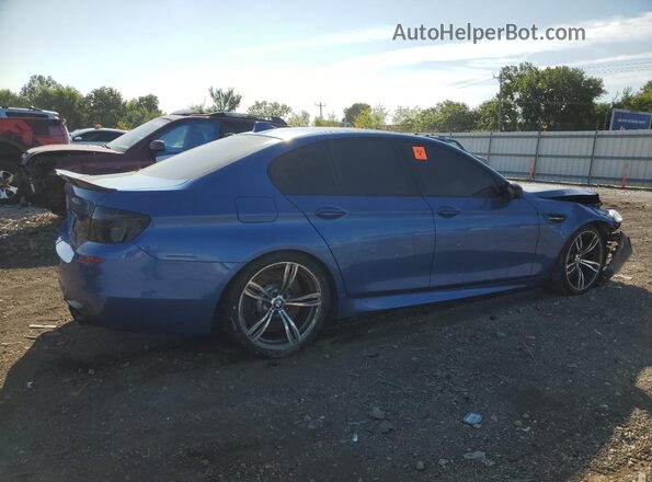 WBSFV9C50GD595449 2016 BMW M5 Blue Rear right