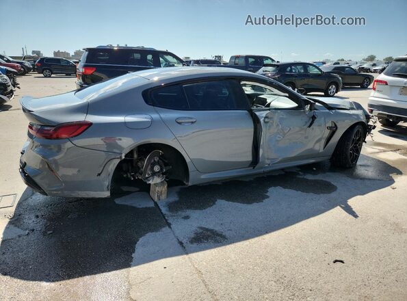 WBSGV0C01MCF81438 2021 BMW M8 Silver Trasero derecho