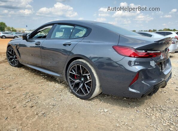 WBSGV0C02NCJ22692 2022 BMW M8 Серый Задняя левая четверть