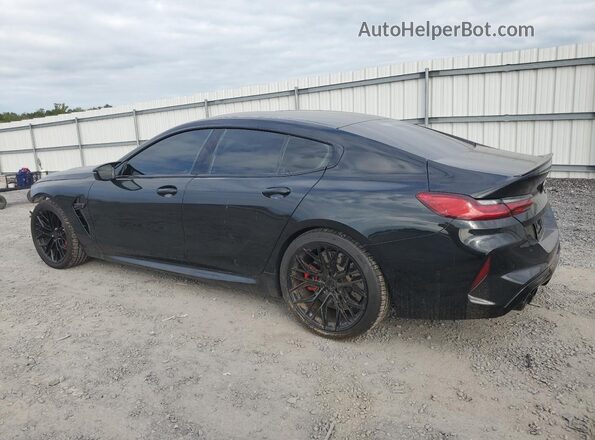 WBSGV0C02NCJ55174 2022 BMW M8 Black უკანა მარცხენა