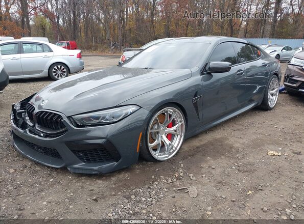 WBSGV0C02RCP30475 2024 BMW M8 Серый Передняя левая четверть