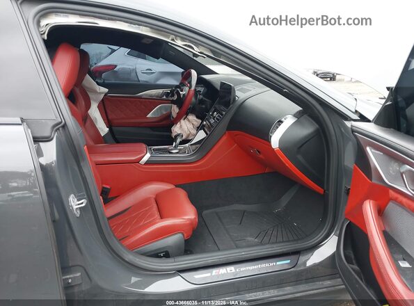 WBSGV0C02RCP30475 2024 BMW M8 Серый Вид салона спереди