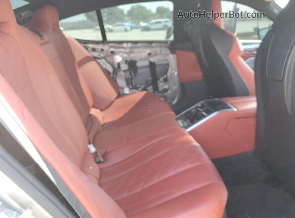 WBSGV0C03MCF25713 2021 BMW M8 Gray Rear seats view