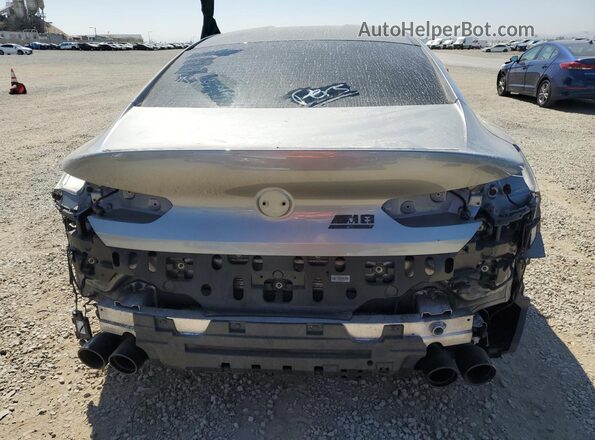 WBSGV0C03MCF25713 2021 BMW M8 Gray Rear view