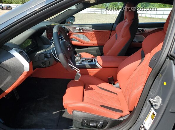 WBSGV0C0XSCU83020 2025 BMW M8 Gray Front interior view