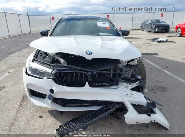 WBSJF0C06LCD98747 2020 BMW M5 White Widok zestawu wskaźników