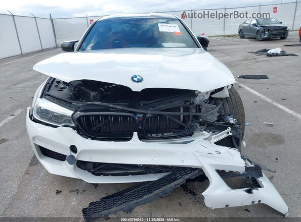 WBSJF0C06LCD98747 2020 BMW M5 White Widok z przodu
