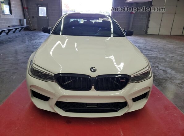 WBSJF0C50KB446837 2019 BMW M5 White წინა ხედი