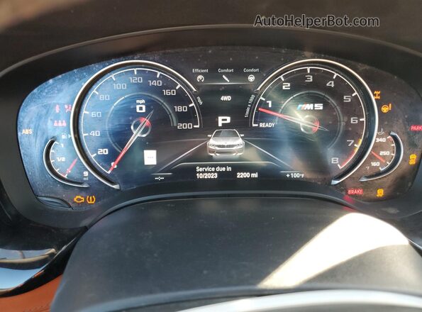 WBSJF0C50KB447633 2019 BMW M5 Белый 