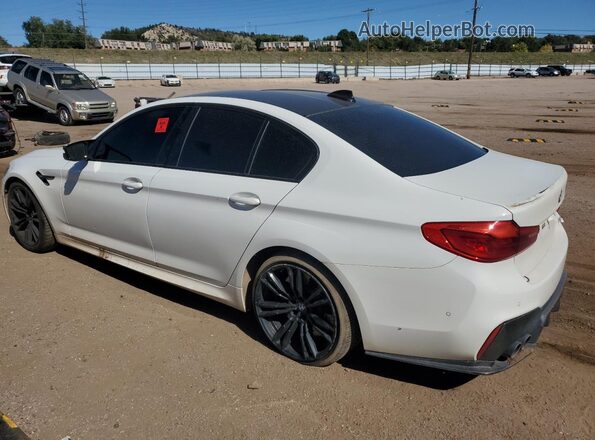 WBSJF0C53KB446833 2019 BMW M5 White 