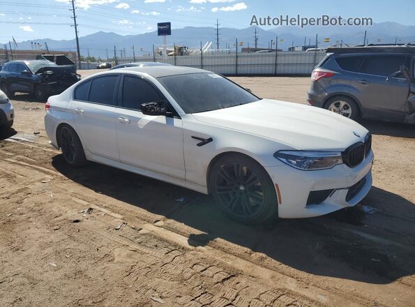 WBSJF0C53KB446833 2019 BMW M5 White 