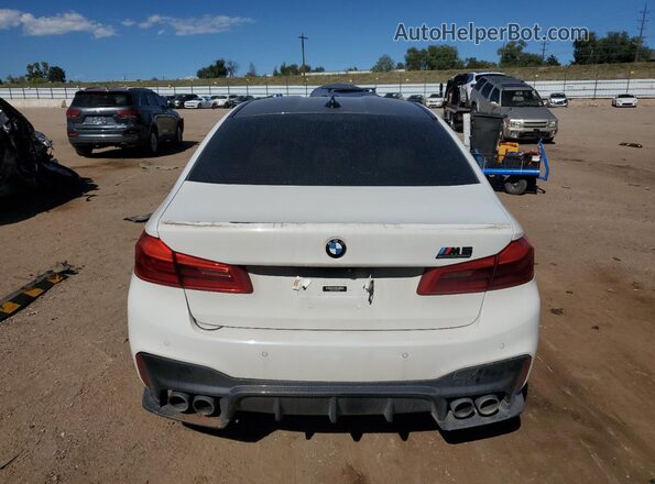 WBSJF0C53KB446833 2019 BMW M5 White 