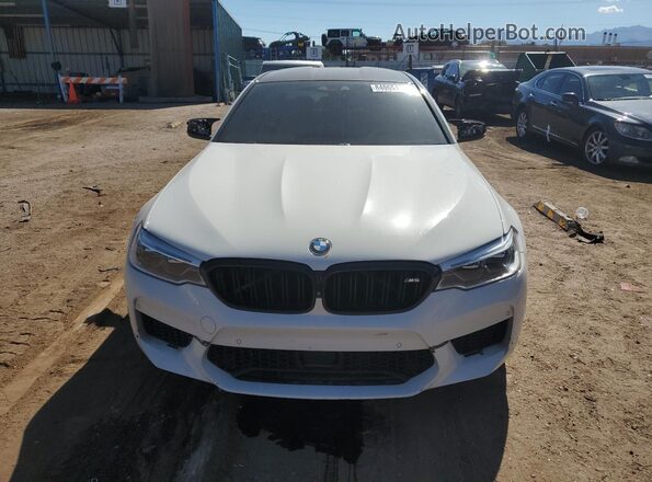 WBSJF0C53KB446833 2019 BMW M5 White 