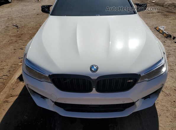 WBSJF0C53KB446833 2019 BMW M5 White 