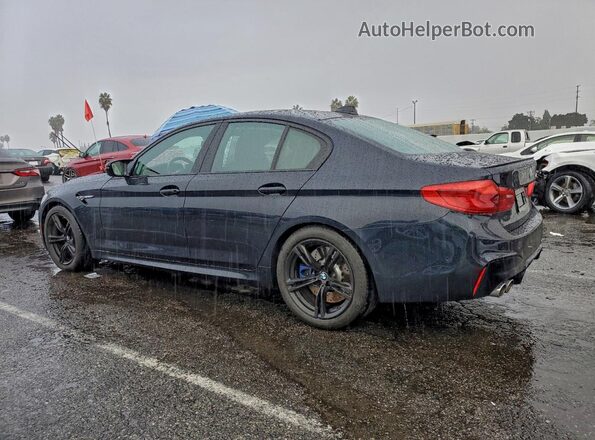 WBSJF0C54KB285425 2019 BMW M5 Blue უკანა მარცხენა