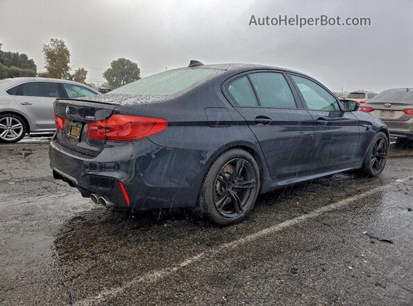 WBSJF0C54KB285425 2019 BMW M5 Blue უკანა მარჯვენა