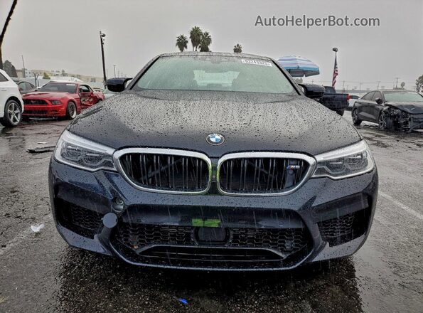 WBSJF0C54KB285425 2019 BMW M5 Blue წინა ხედი
