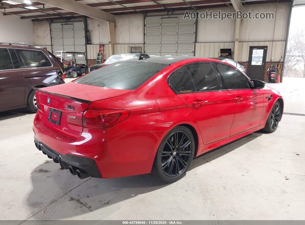 WBSJF0C58KB285542 2019 BMW M5 Red Հետևի աջ