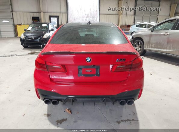WBSJF0C58KB285542 2019 BMW M5 Red 